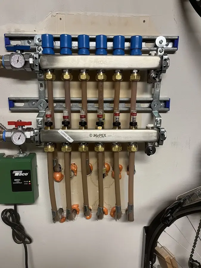 Plumber performing Leak Detection at a residential property in June Park